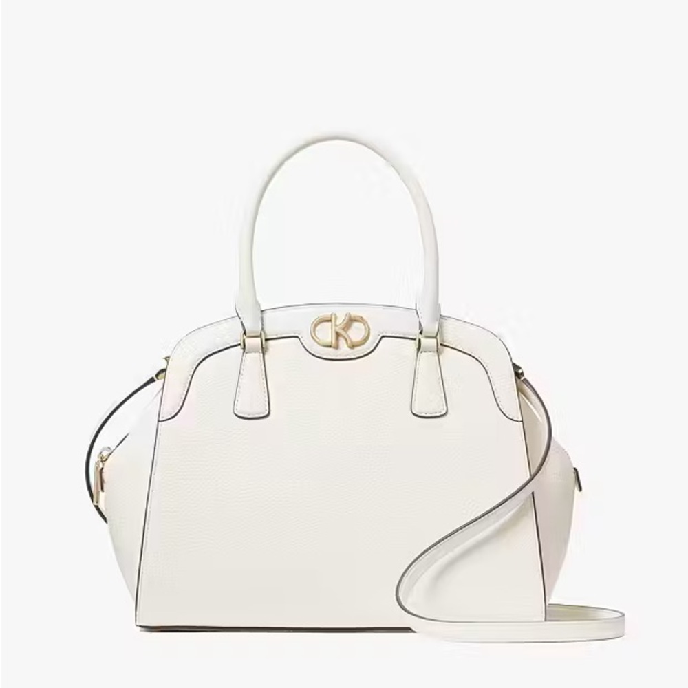 ♠️Kate Spade New York Kyla Large Satchel, Meringue White NWT